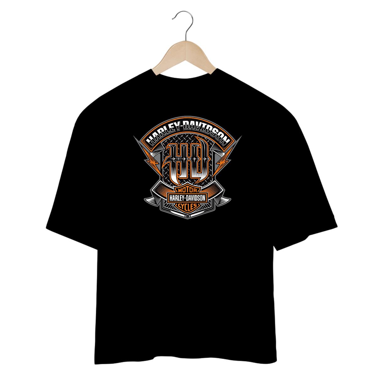 Nome do produto: Camisetas Oversized Harley HD