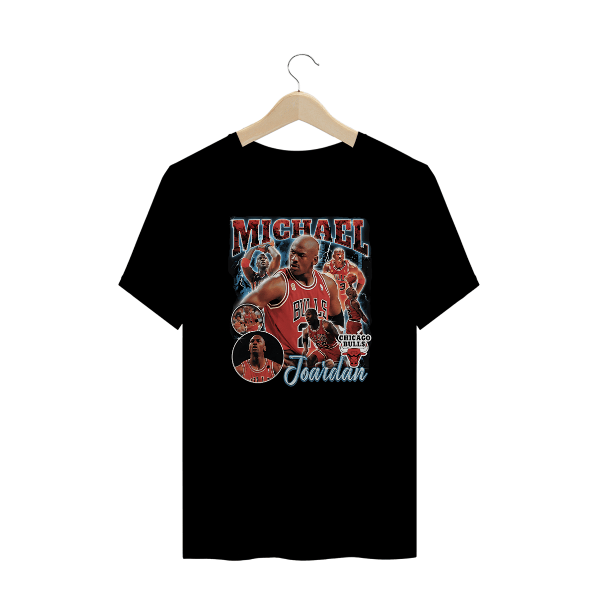 Nome do produto: Camisetas Plus Size Michael Jordan 2
