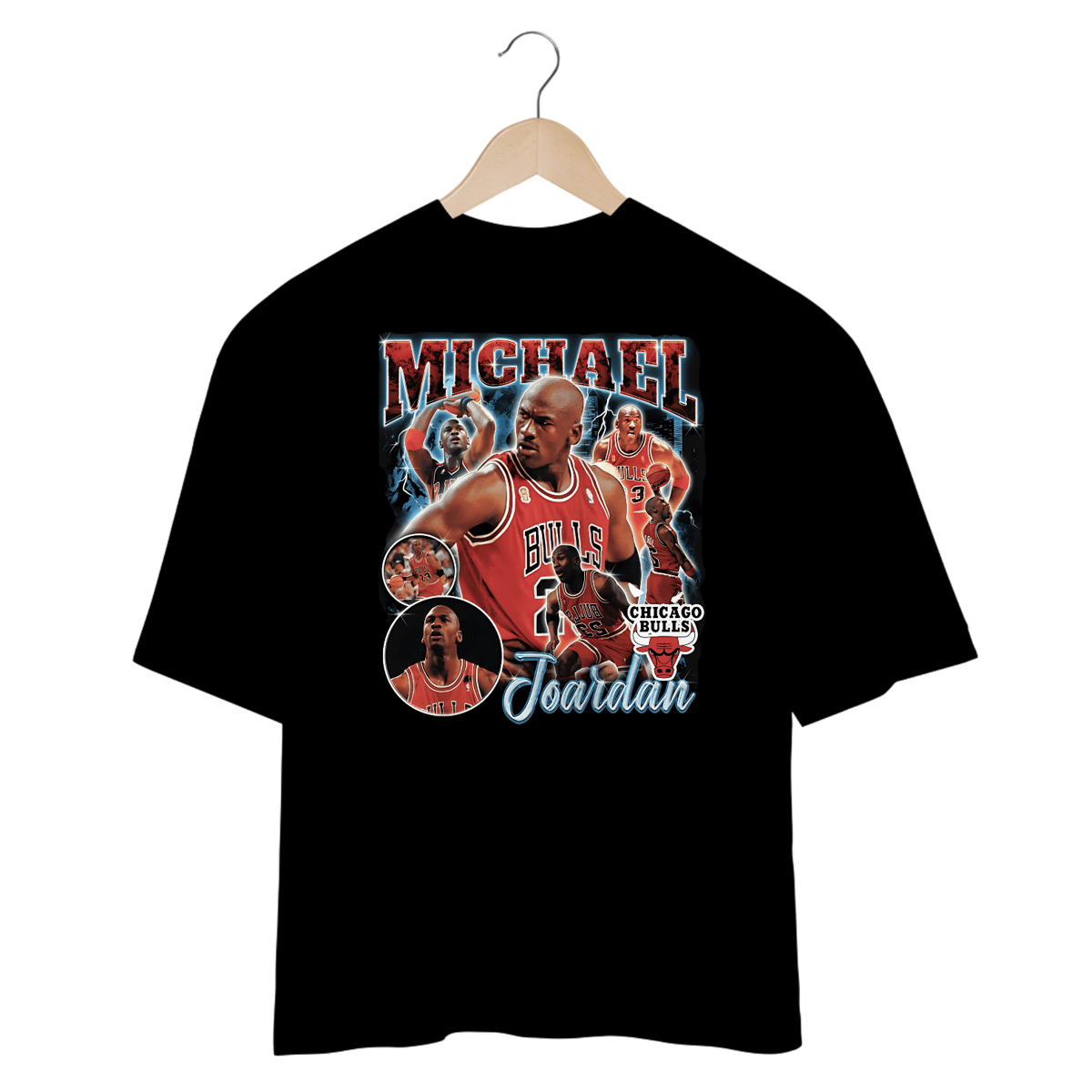 Nome do produto: Camisetas Oversized Michael Jordan 2