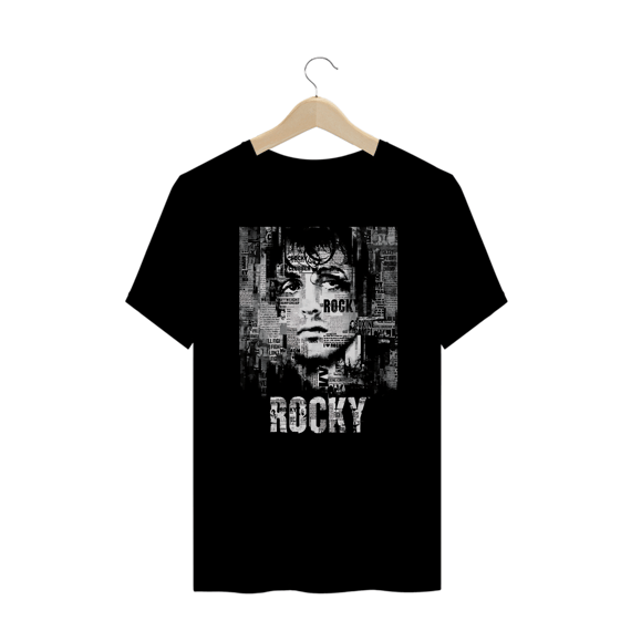 Camisetas Plus Size Rocky Jornal