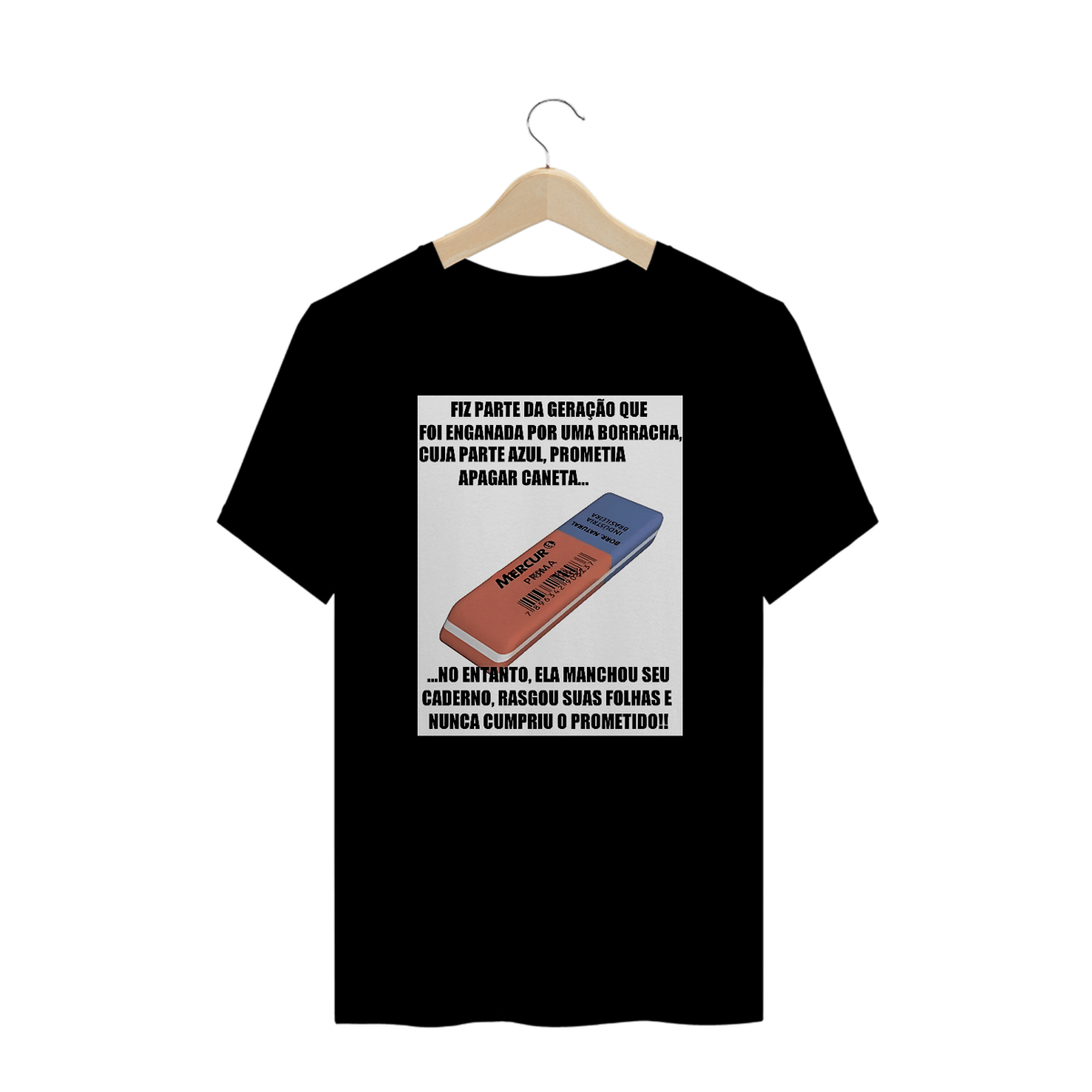 Nome do produto: Camisetas Plus Size Borracha Mercur