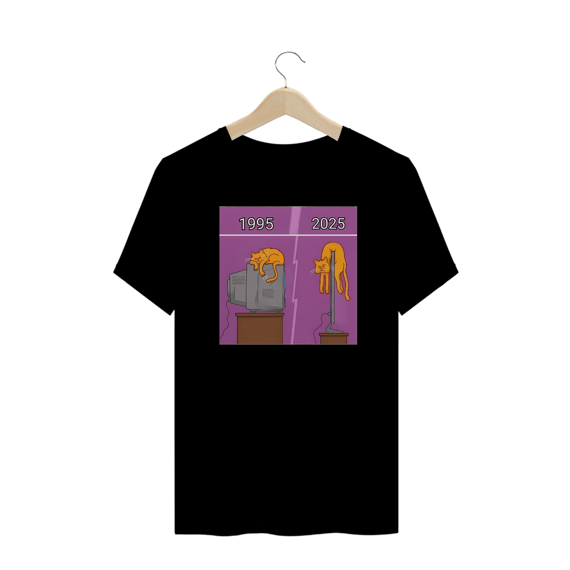 Camisetas Plus Size Cat 1995