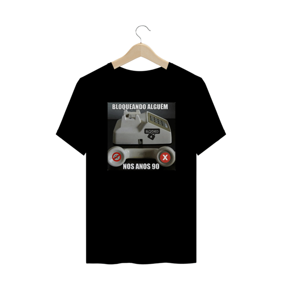 Camisetas Plus Size Bloqueado