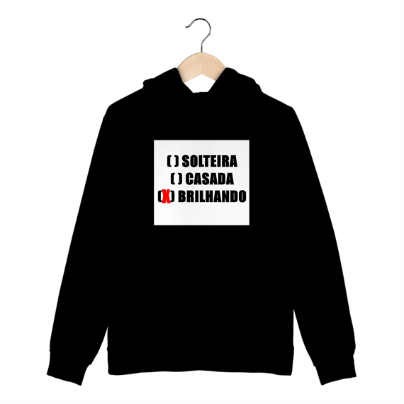 Moletom Canguru Brilhando