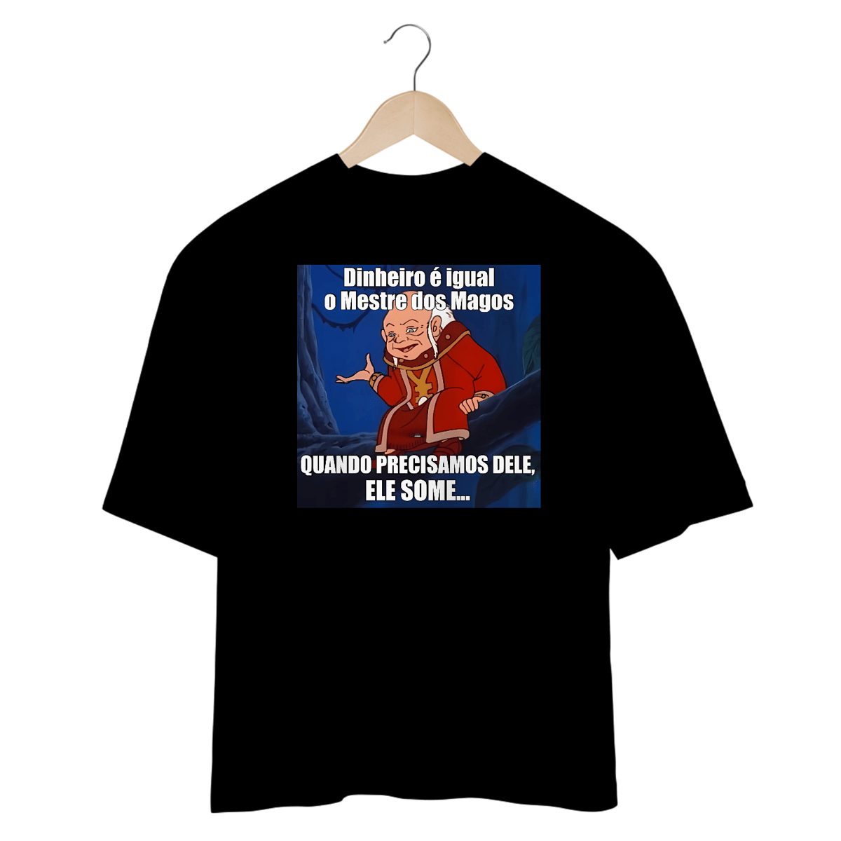 Nome do produto: Camisetas Oversized Mestre Dos Magos