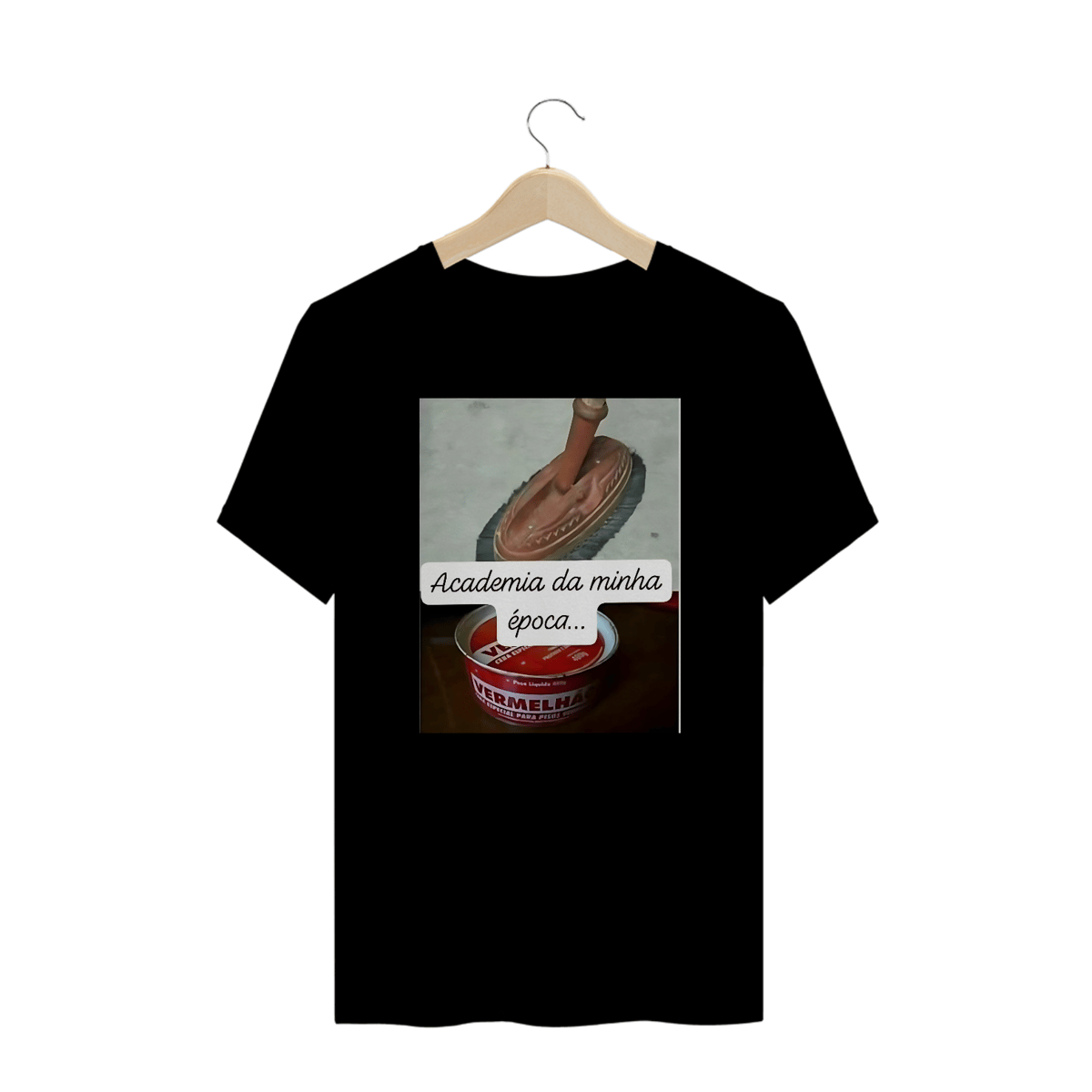 Nome do produto: Camisetas Plus Size Minha Academia