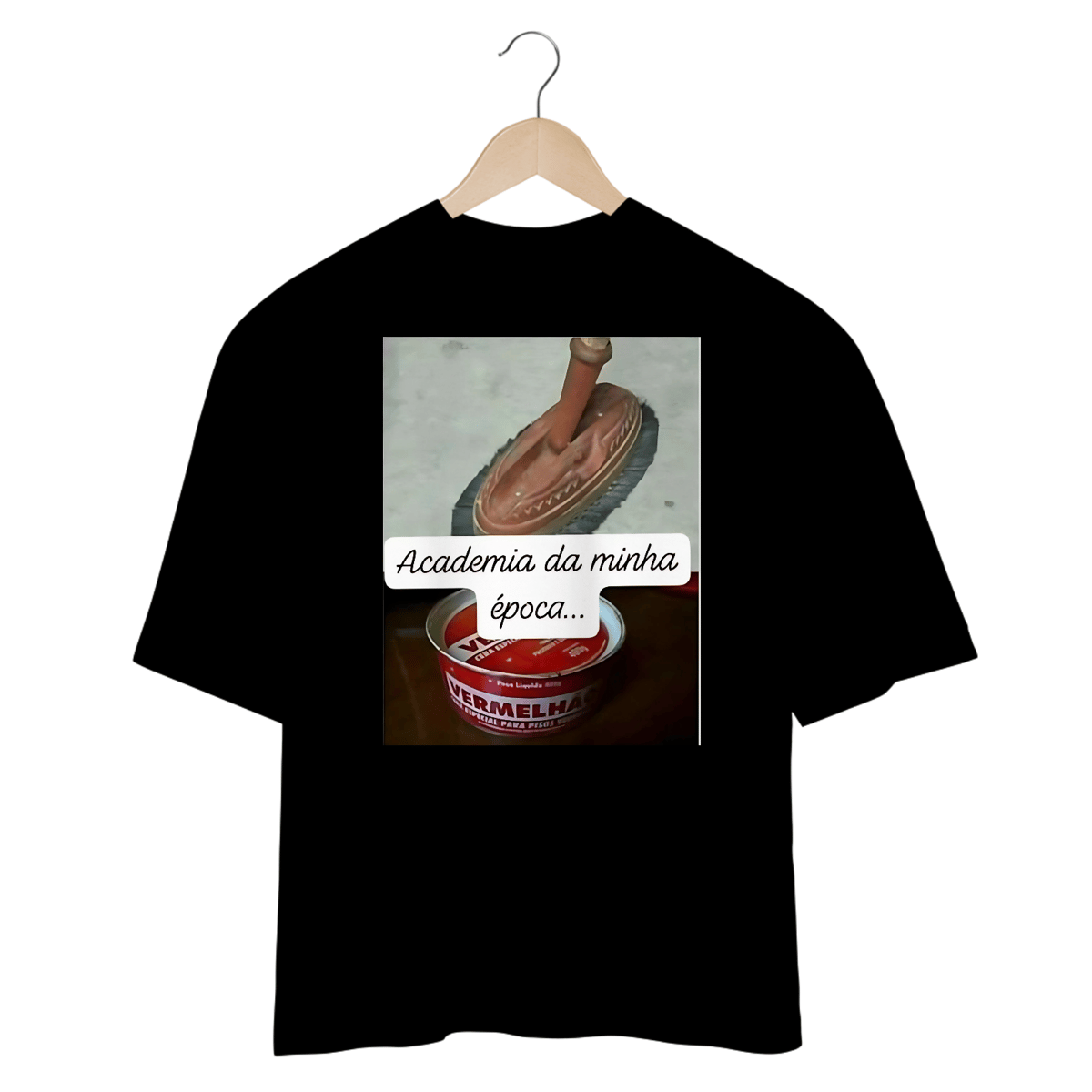 Nome do produto: Camisetas Oversized Minha Academia