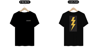 Nome do produto Camisetas Zoomp Raio Frente Costas