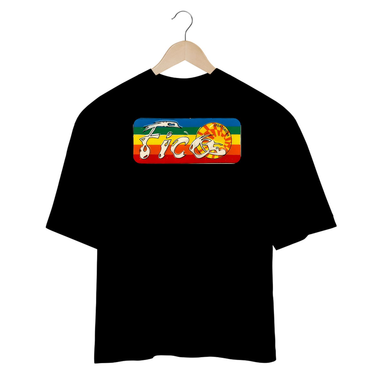 Nome do produto: Camisetas Oversized Fico