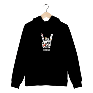 Nome do produto Moletom Canguru Hang Loose Rock