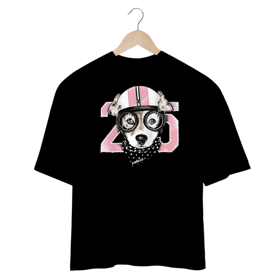 Camisetas Oversized Colcci Cachorro Óculos