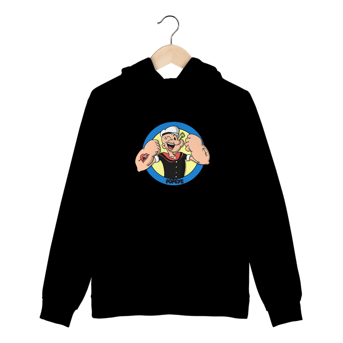 Nome do produto: Moletom Canguru Popeye