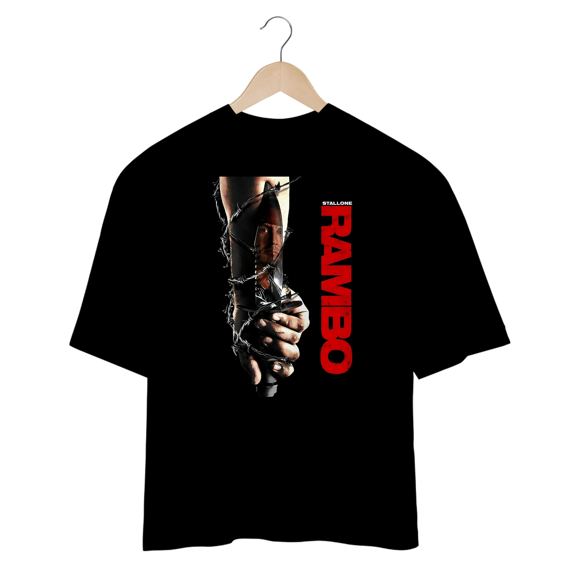 Camisetas Oversized Rambo