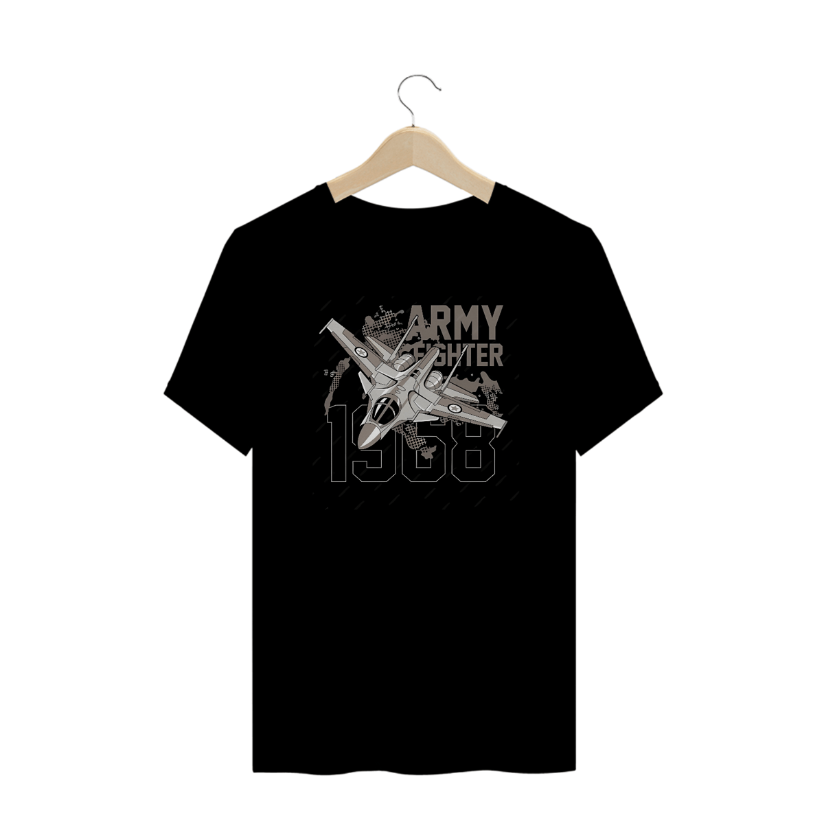 Nome do produto: Camisetas Plus Size Army 1968