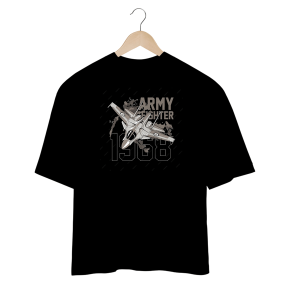 Camisetas Oversized Army 1968