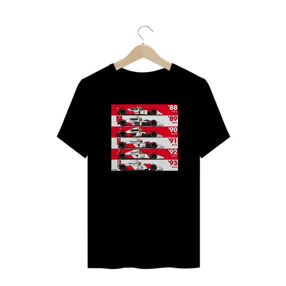 Camisetas Plus Size MCLaren A.S