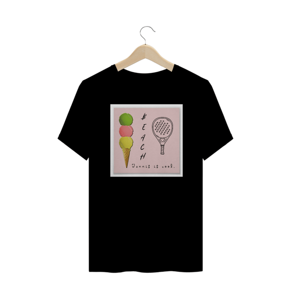 Camisetas Plus Size Beach Cool