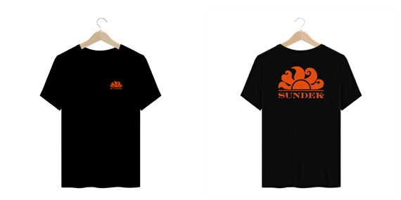 Camisetas Plus Size Sundek Frente Costas