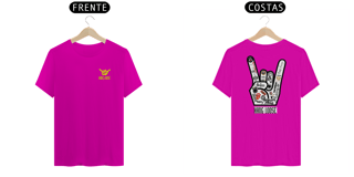Nome do produto Camisetas Hang Loose Rock Frente  Costas