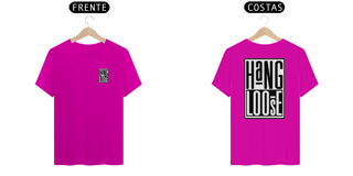 Nome do produto Camisetas Hang Loose Pret Branca Frente Costas