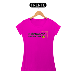 Nome do produto Camisetas Baby Futevôlei Boa Desculpa