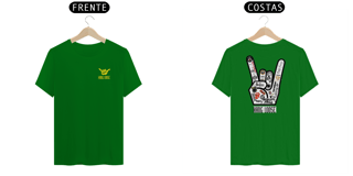 Nome do produto Camisetas Hang Loose Rock Frente  Costas