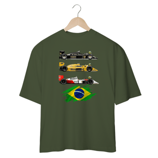 Nome do produto Camisetas Oversized F1 Brasil