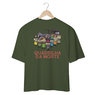 Nome do produto Camisetas Oversized Quadrilha Da Morte