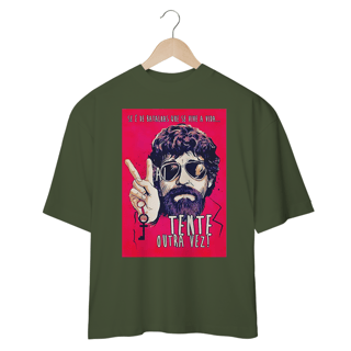 Nome do produto Camisetas Oversized Tente Outra Vez
