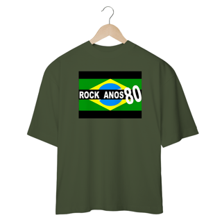 Nome do produto Camisetas Oversized Rock Anos 80