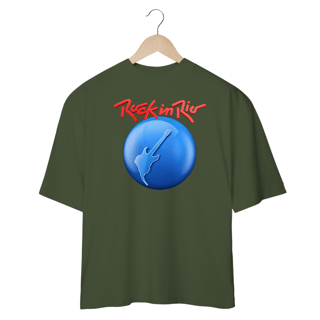 Nome do produto Camisetas Oversized Rock In Rio