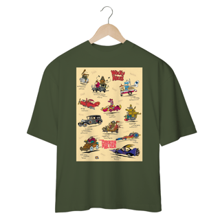 Nome do produto Camisetas Oversized Corrida Maluca