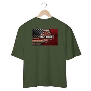 Nome do produto Camisetas Oversized Harley USA