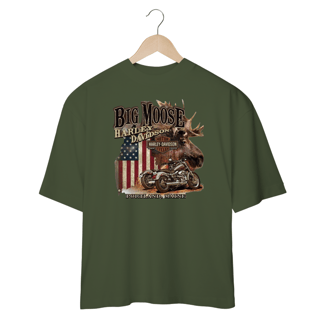 Nome do produto Camisetas Oversized Harley Big Moose
