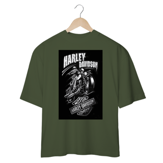 Nome do produto Camisetas Oversized Harley Caveira