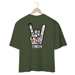 Nome do produto Camisetas Oversized Hang Loose Rock