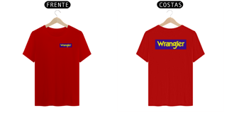 Nome do produto Camisetas Wrangler Frente e Costas