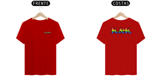 Nome do produto Camisetas k & K Frente e Costas