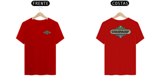 Nome do produto Camisetas Company Frente e Costas