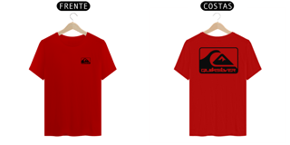 Nome do produto Camisetas QuikSilver Frente Costas