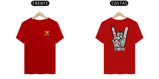 Nome do produto Camisetas Hang Loose Rock Frente  Costas