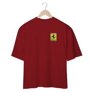 Nome do produto Camisetas Oversized Ferrari Minimalista