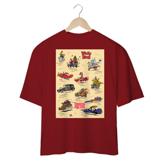Nome do produto Camisetas Oversized Corrida Maluca