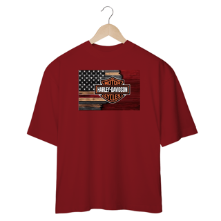 Nome do produto Camisetas Oversized Harley USA