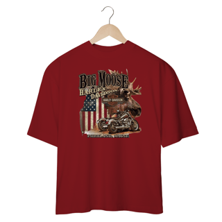 Nome do produto Camisetas Oversized Harley Big Moose