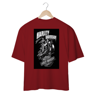 Nome do produto Camisetas Oversized Harley Caveira