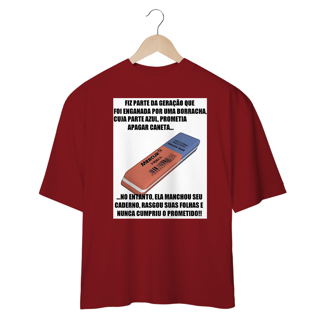 Nome do produto Camisetas Oversized Borracha Mercur