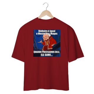 Nome do produto Camisetas Oversized Mestre Dos Magos