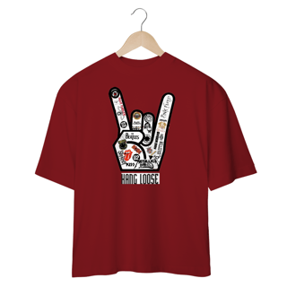 Nome do produto Camisetas Oversized Hang Loose Rock