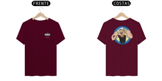 Nome do produto Camisetas Popeye Frente Costas